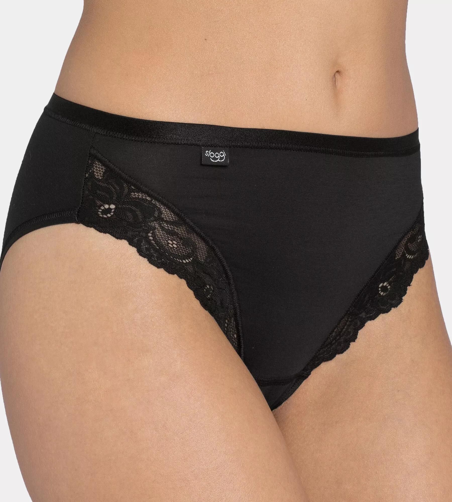 Sloggi Women Romance Tai (1-pack), dames slip, zwart