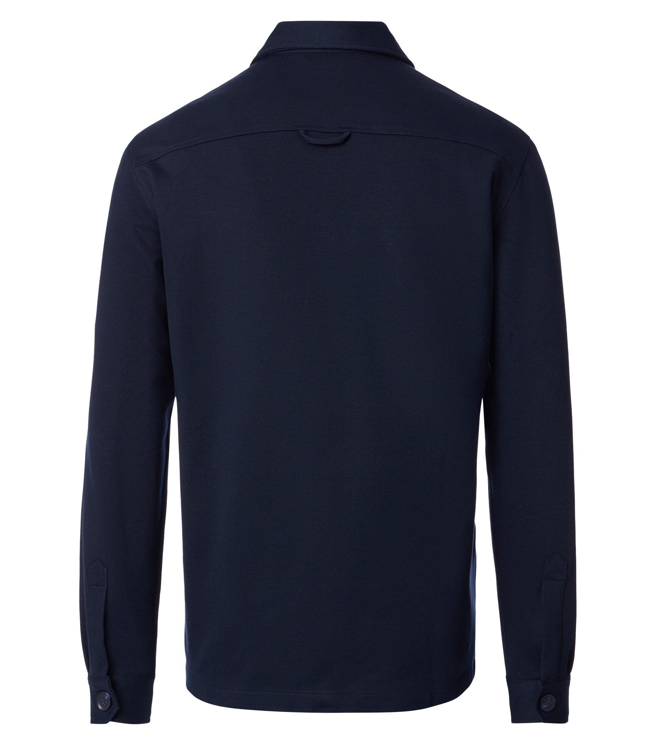 CASA MODA comfort fit overshirt, donkerblauw