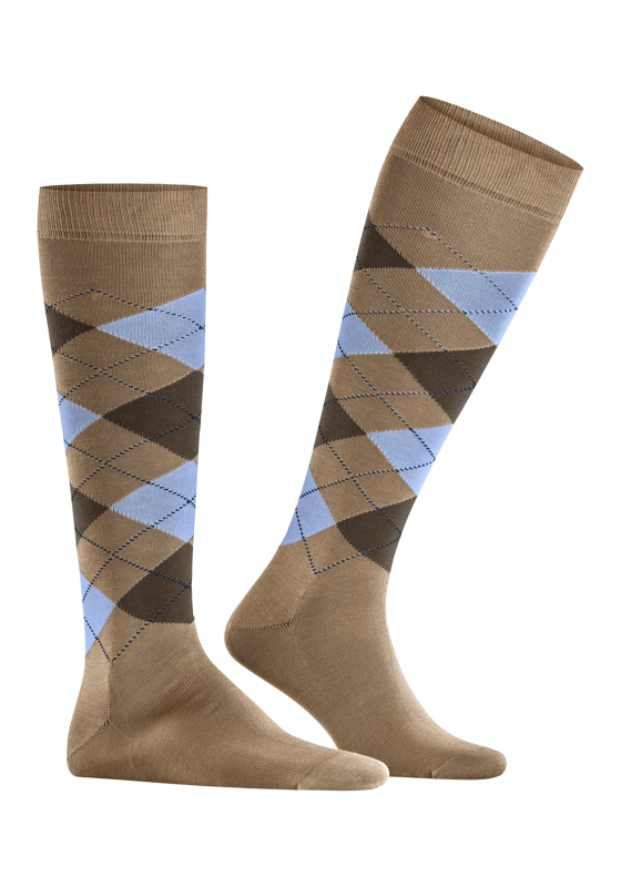 Burlington Manchester heren kniekousen, beige (beige) Burlington Manchester heren kniekousen, beige (beige)