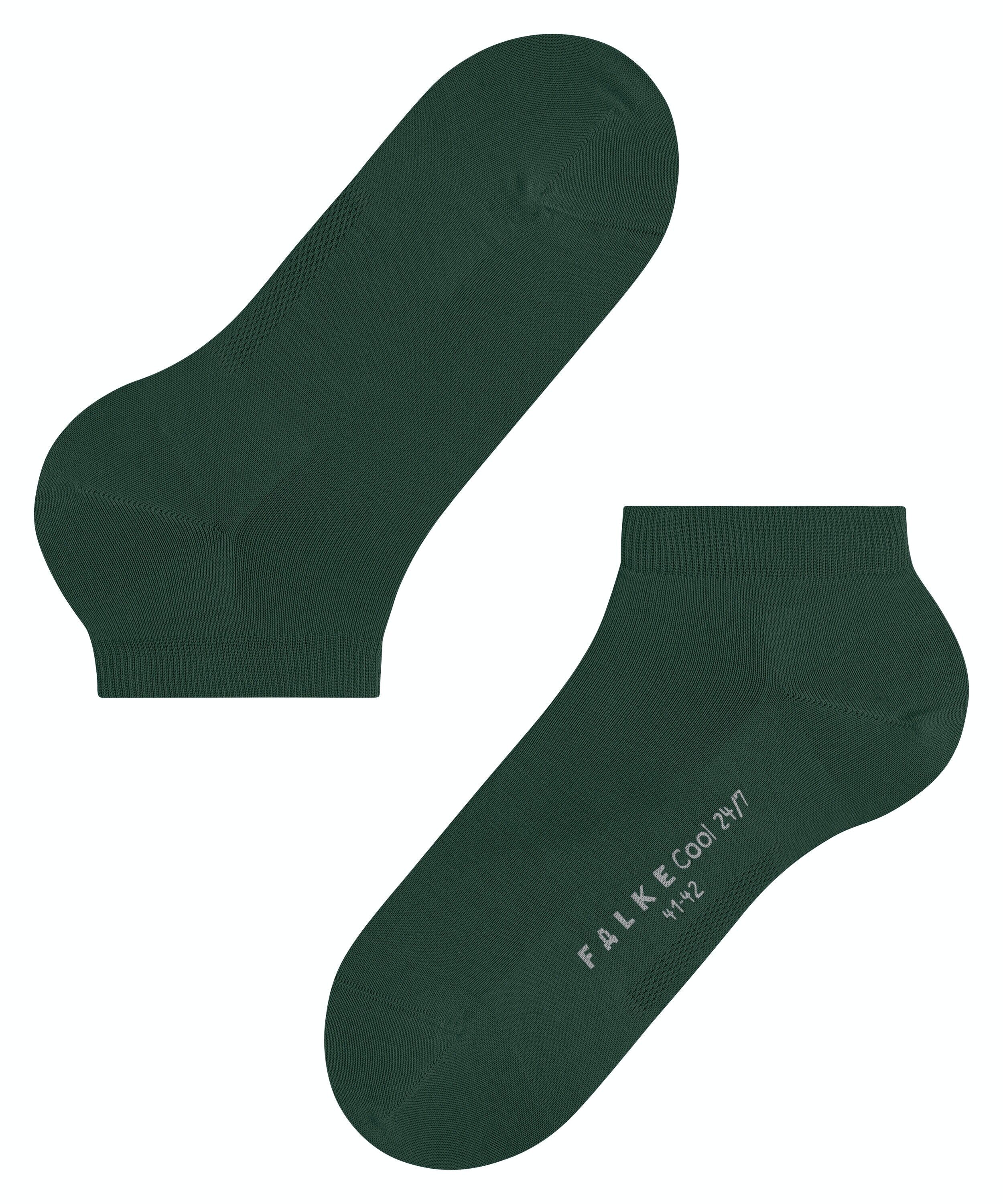 FALKE Cool 24/7 heren enkelsokken, groen (hunter green)