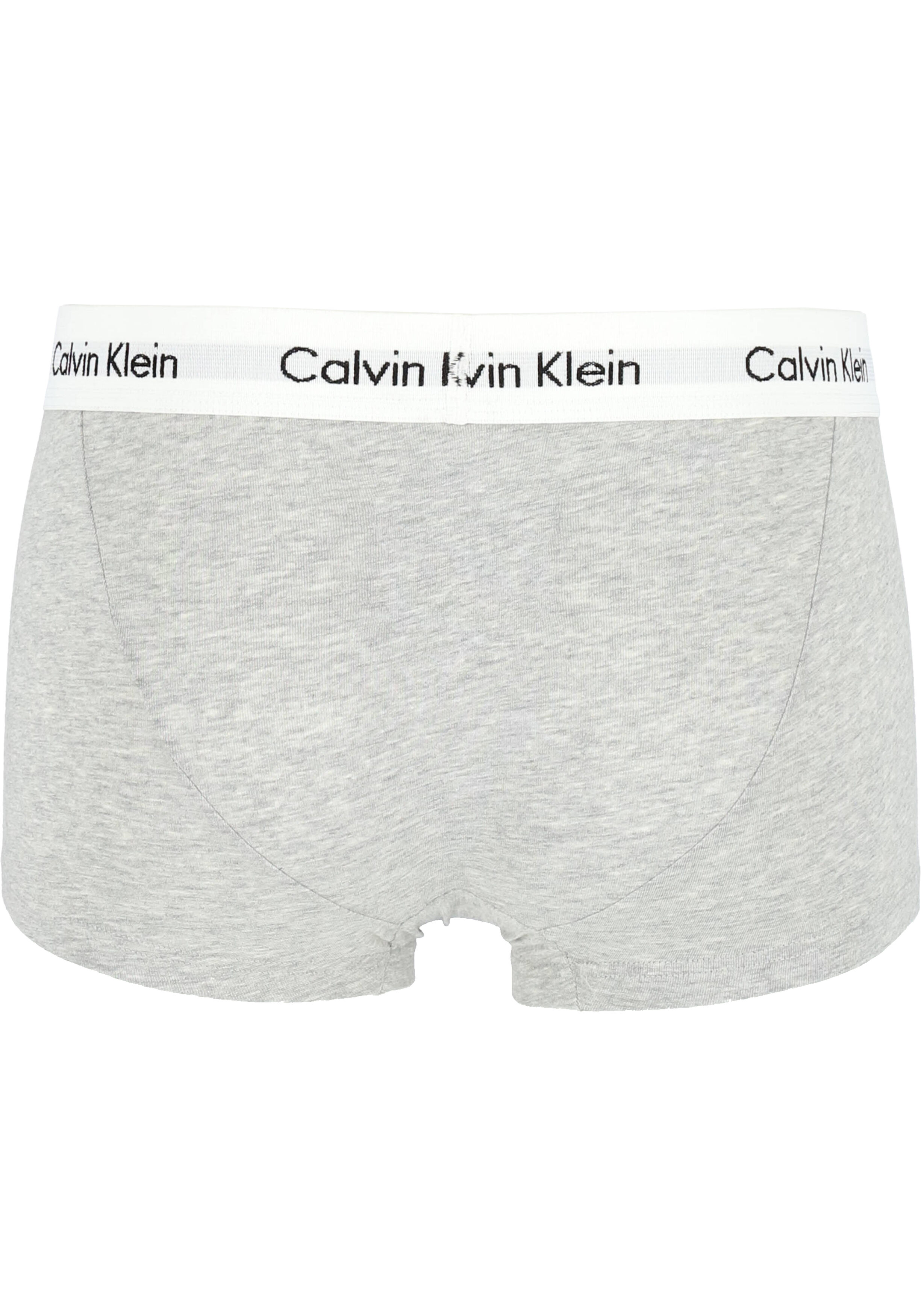Calvin Klein low rise trunks (3-pack), lage heren boxers kort, zwart, grijs en wit