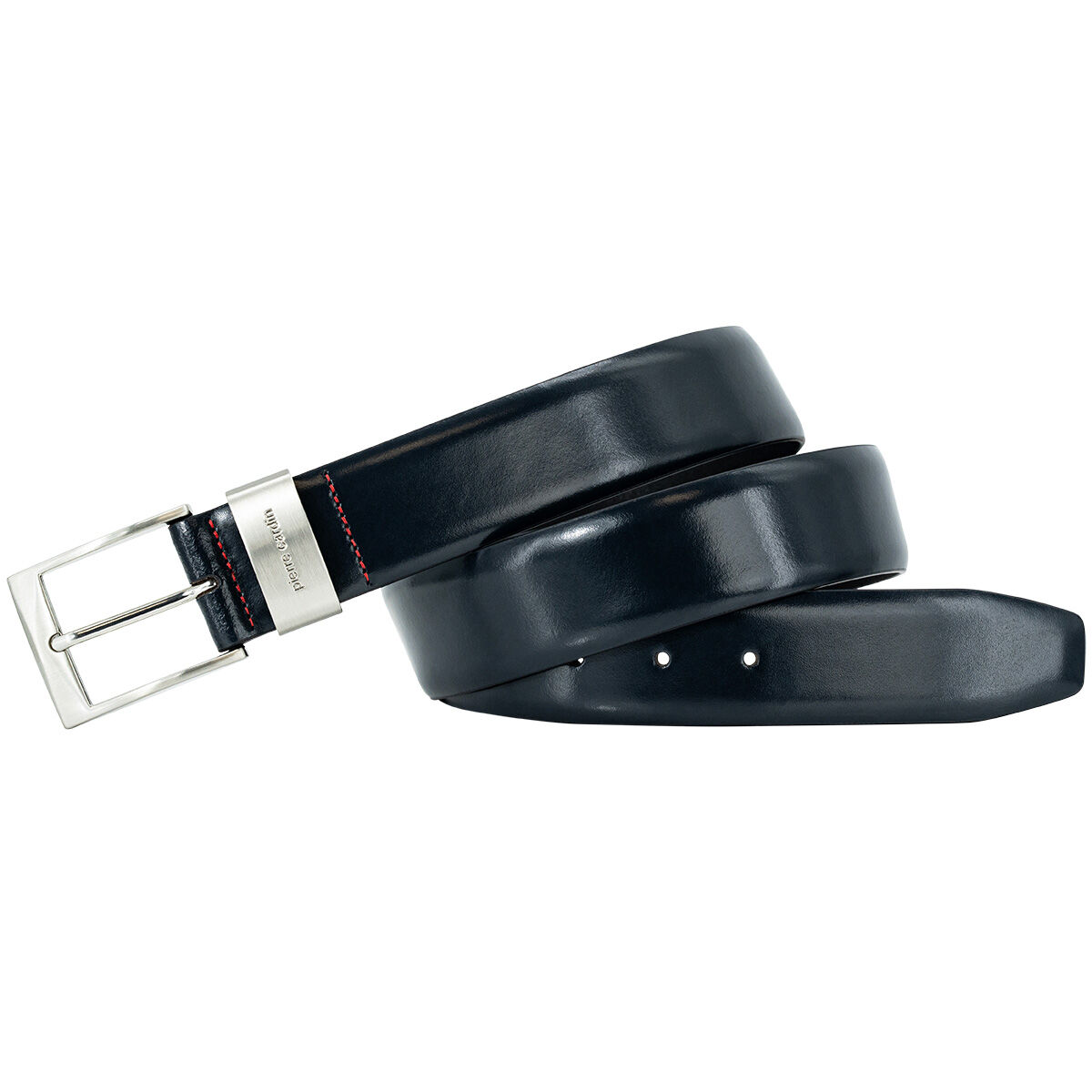 PIERRE CARDIN leren heren riem, marine