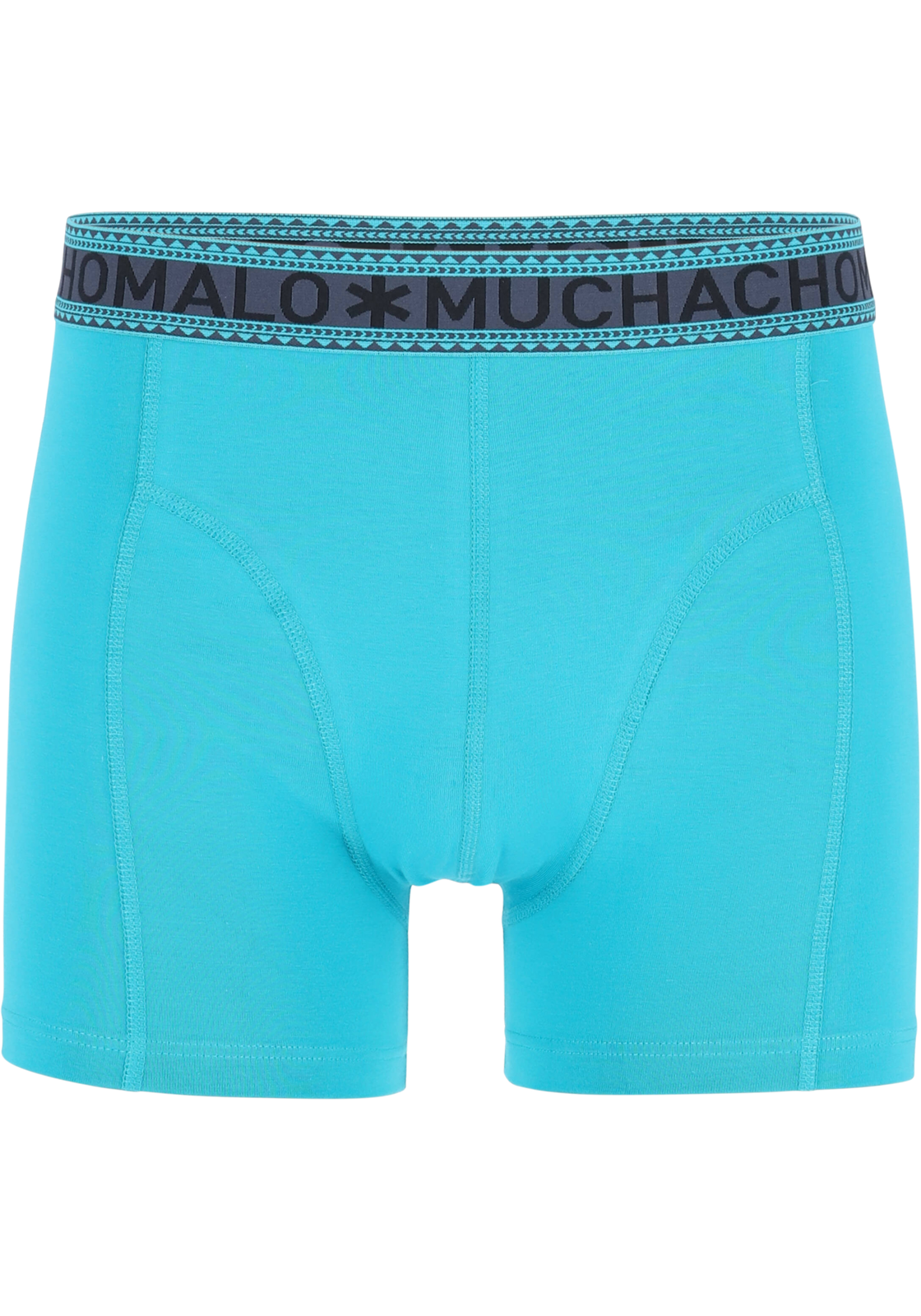 05-8720594095023_muchachomalo_boxer_3p_HR Muchachomalo heren boxershorts (3-pack), heren boxers normale lengte, Solid turquoise, blauw en zwart