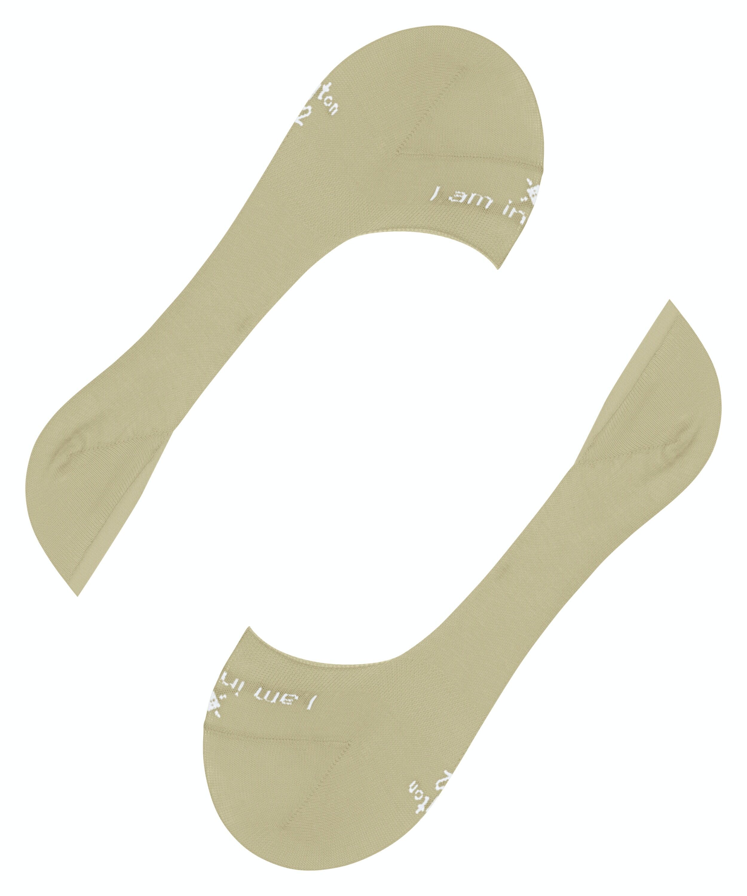 Burlington Aberdeen dames invisible sokken, beige (cream)