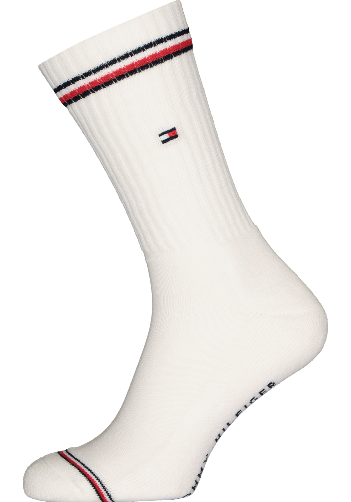 1-8718824976709_tommy_sok_2p_HR Tommy Hilfiger Iconic Sport Socks (2-pack), heren sportsokken katoen, wit