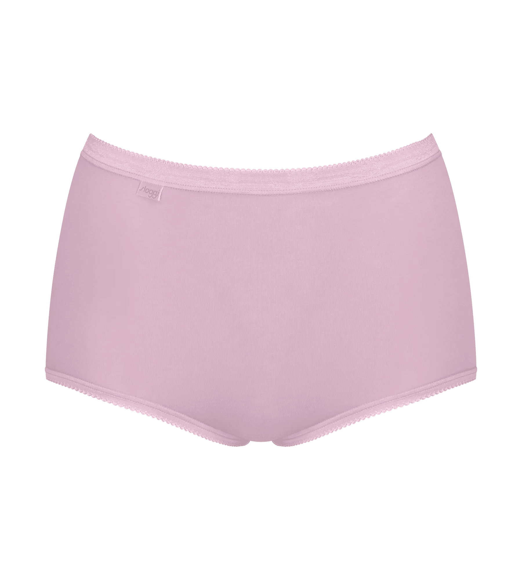 Sloggi Women Basic+ Maxi (4-pack), dames slip, heel lichtroze, roze, aubergine en grijs