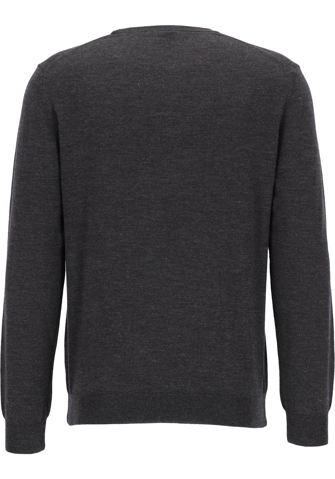 OLYMP modern fit trui wol, O-hals, antraciet OLYMP modern fit trui wol, O-hals, antraciet