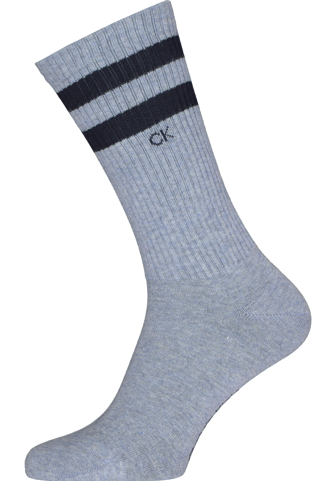 3-8720245218832_ck_sok_2p_HR Calvin Klein herensokken Maurice (2-pack), licht- en donkerblauw