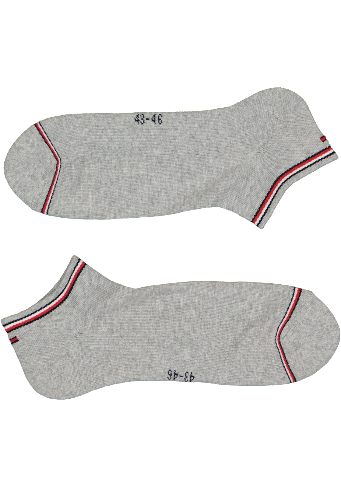 2-8718824976297_tommy_hilfiger_sokken__HR Tommy Hilfiger Iconic Sports Sneaker Socks (2-pack), heren sport enkelsokken, grijs