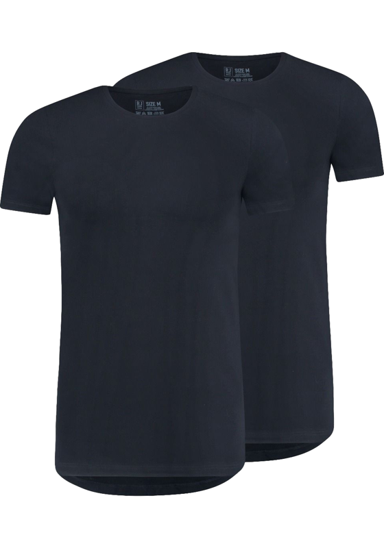 RJ Bodywear Everyday Maastricht T-shirt (2-pack), heren T-shirt met O-hals, donkerblauw RJ Bodywear Everyday Maastricht T-shirt (2-pack), heren T-shirt met O-hals, donkerblauw