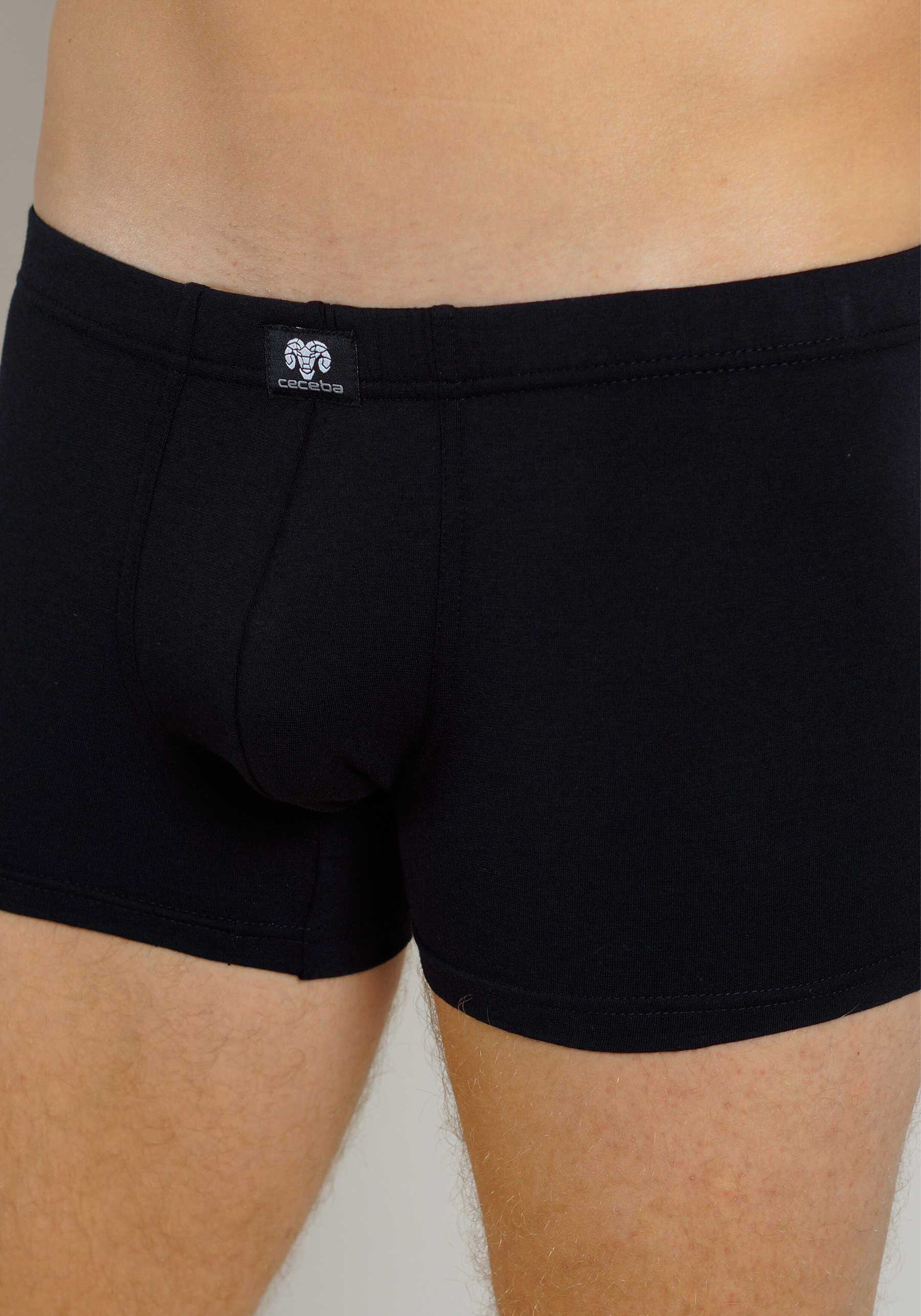 Ceceba heren boxer normale lengte (2-pack), zwart