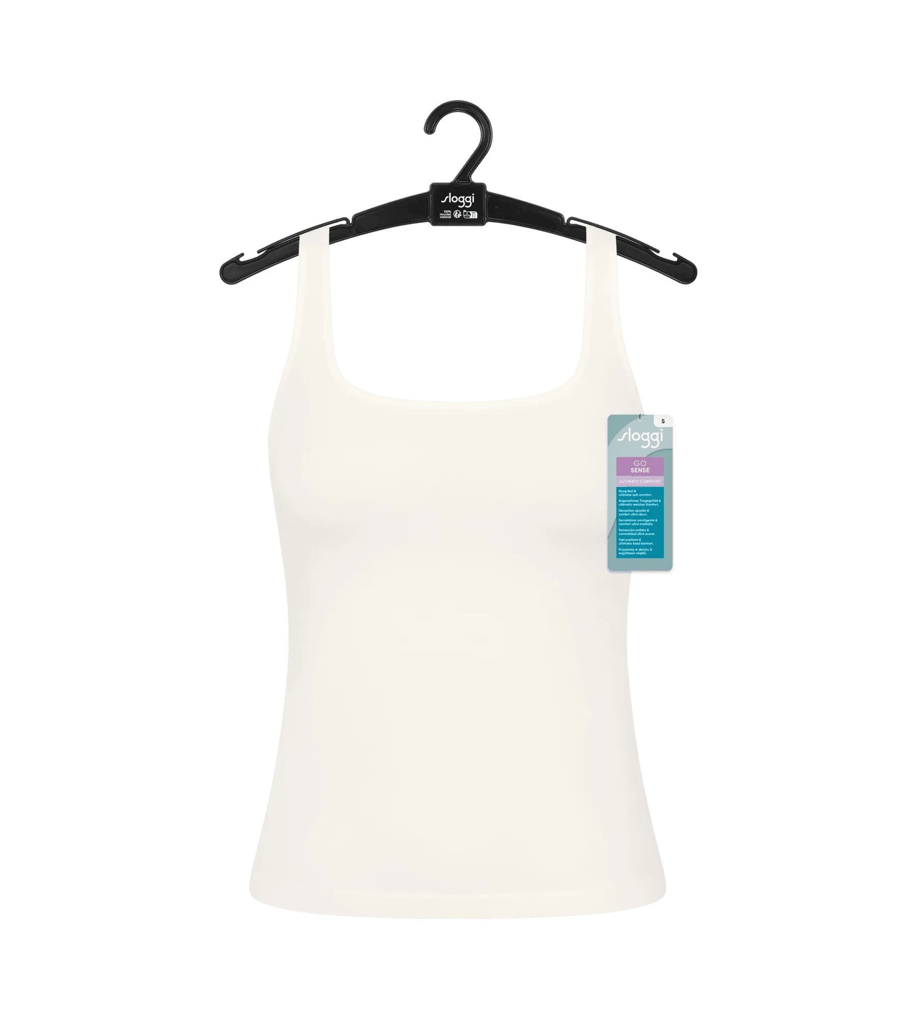 Sloggi Women GO Sense Tank Top (1-pack), dames singlet, wit