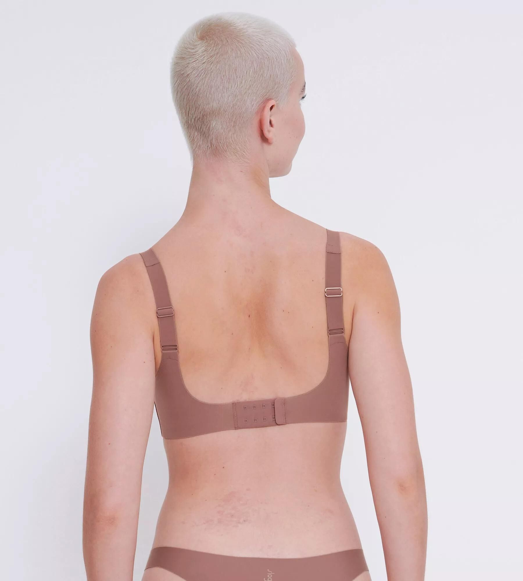 Sloggi Women ZERO Feel 2.0 Soft bra, BH, donkerbruin
