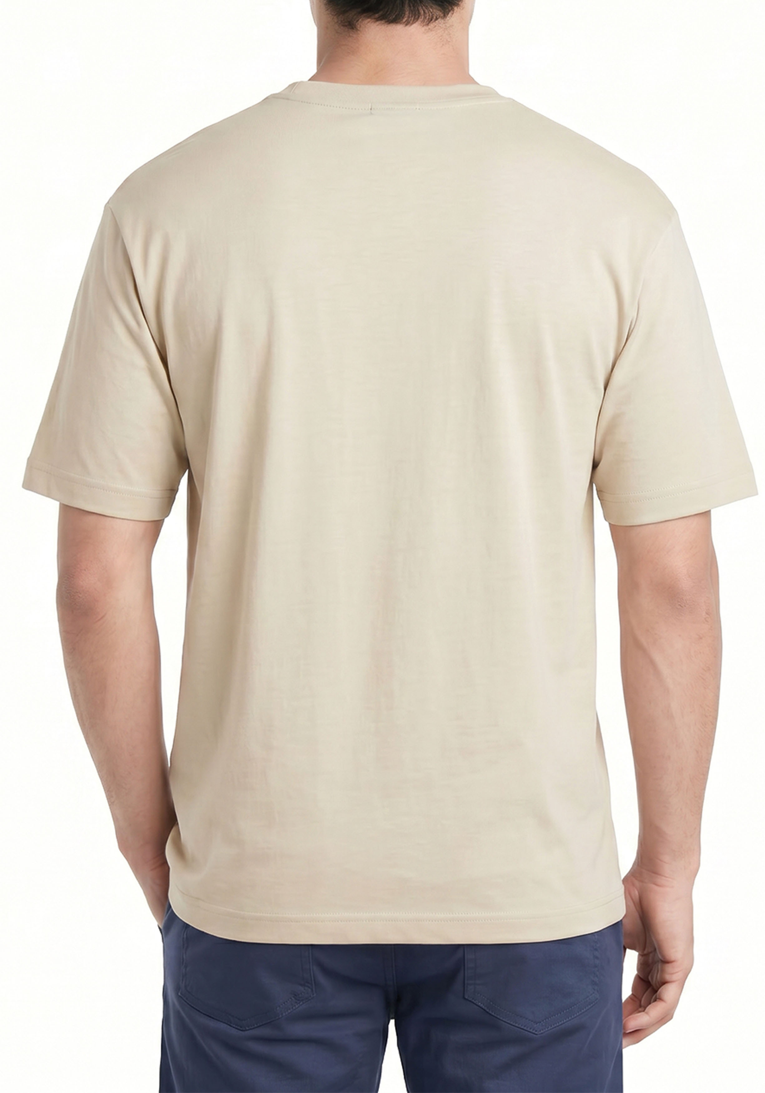 ALAN RED T-shirts Venice (1-pack), O-hals, ecru