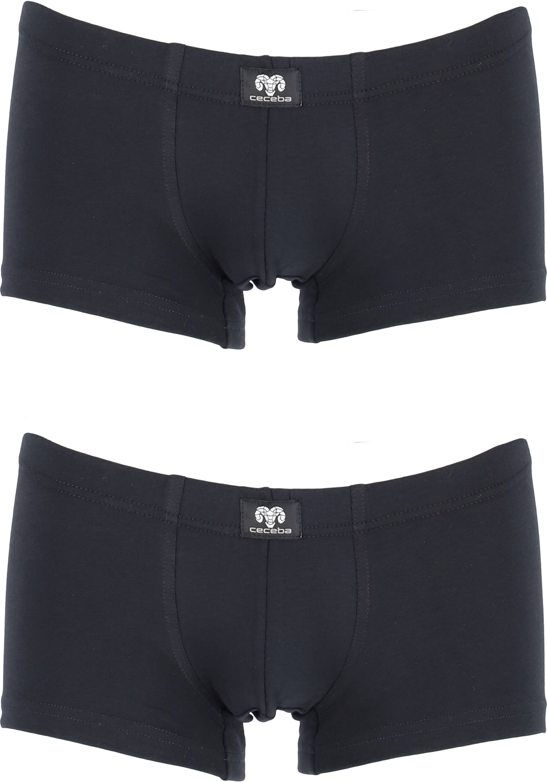 1-4059995194825-ceceba-Ceceba_10171930_BX_2P_zwart_4foto_HR Ceceba heren boxers buikmodel (2-pack), zwart