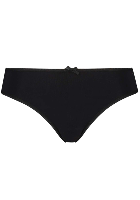 RJ Bodywear Pure Color dames string, zwart RJ Bodywear Pure Color dames string, zwart