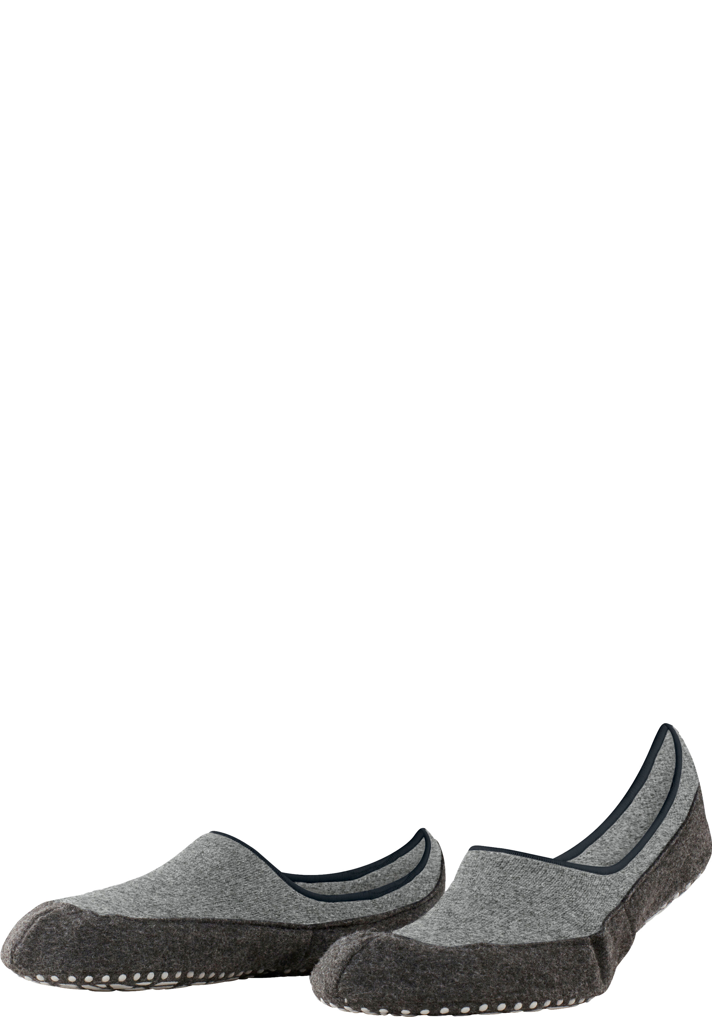 FALKE Cosyshoe heren pantoffels laag model, grijs (light grey)
