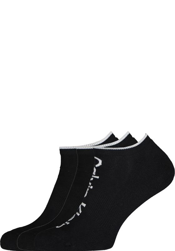 Calvin Klein herensokken Grant (3-pack), onzichtbare lage sportsokken, zwart Calvin Klein herensokken Grant (3-pack), onzichtbare lage sportsokken, zwart