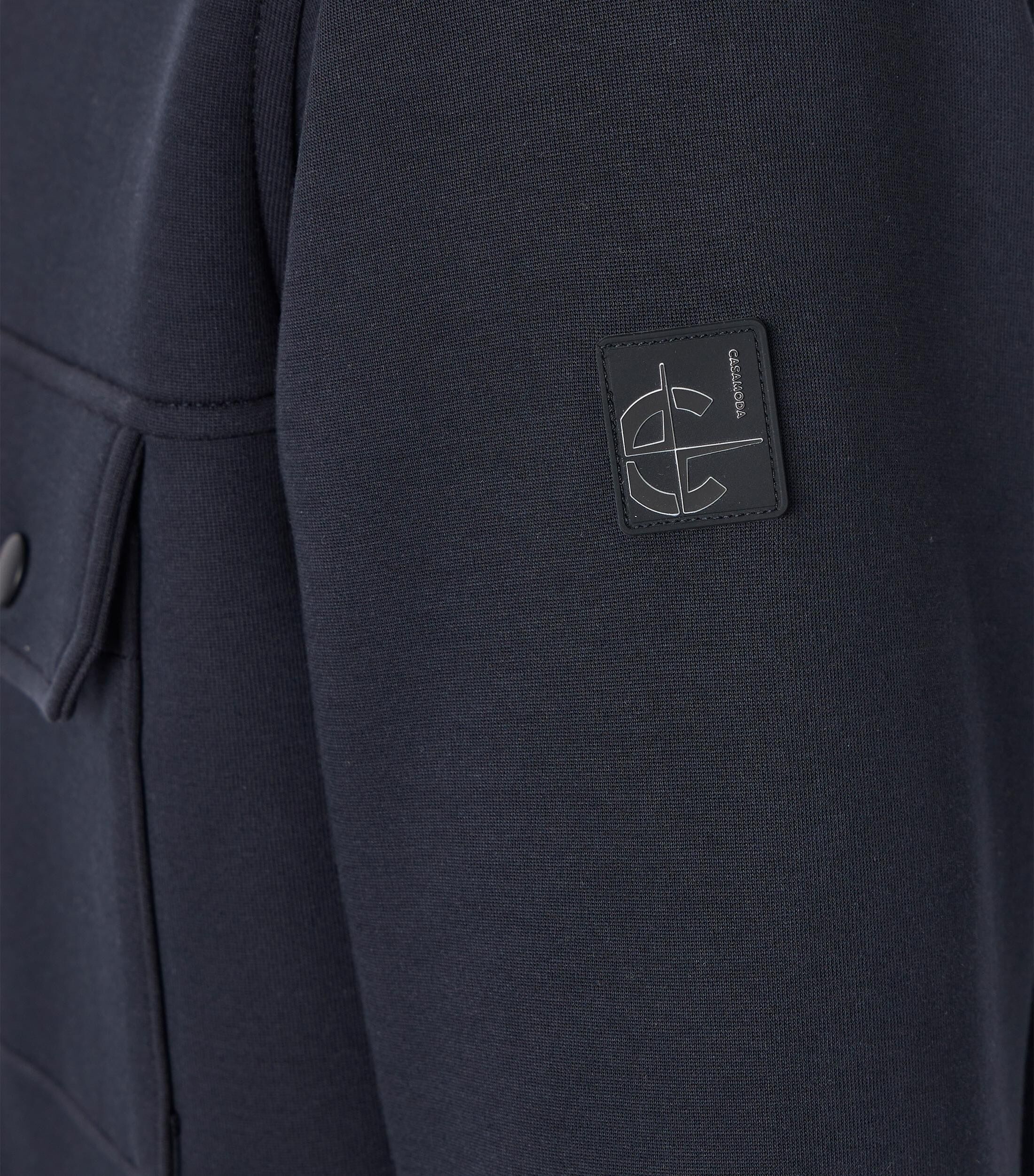 CASA MODA comfort fit overshirt, donkerblauw