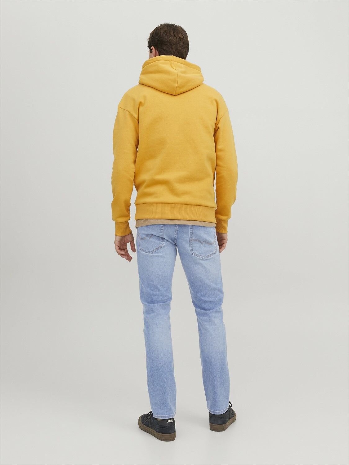 JACK & JONES Glenn Original loose fit, heren jeans, denimblauw
