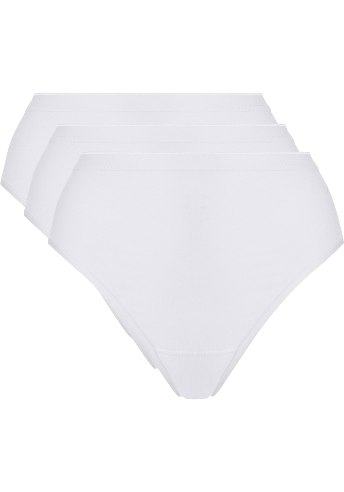 3-8711665539768-ten_cate_slips-3p_HR TEN CATE Basic women highleg (3-pack), dames slips middelhoge taille, wit