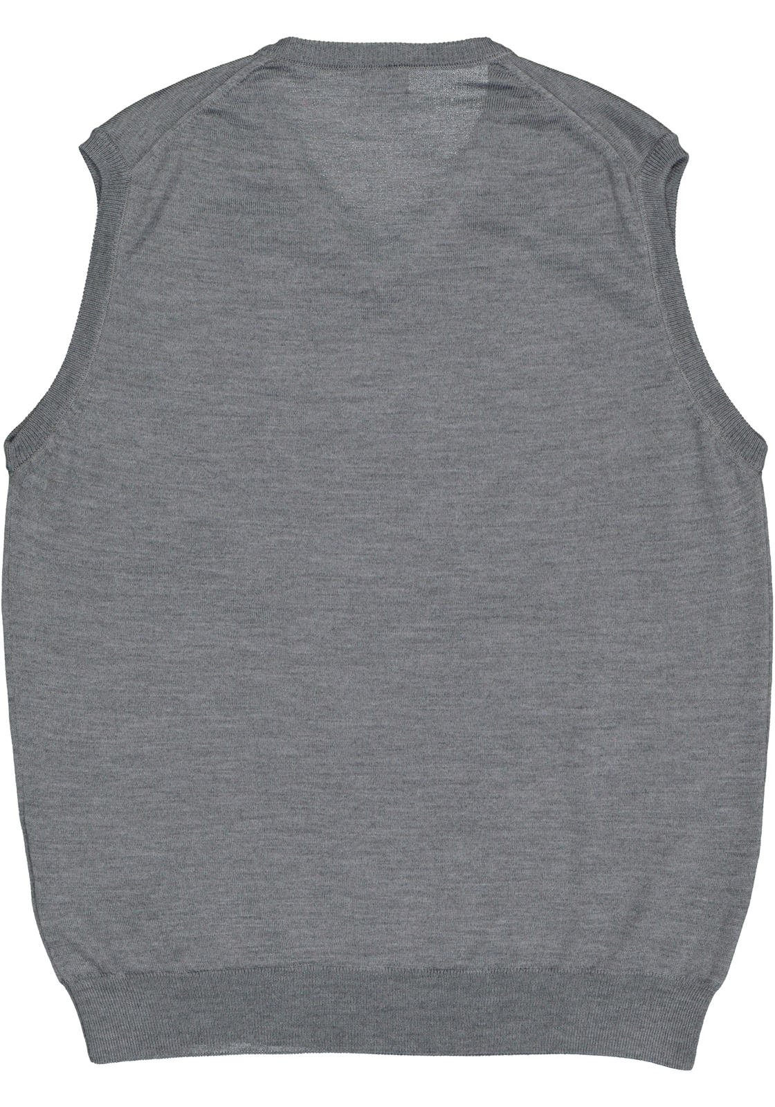 5-4046346857836_trui_olymp_HR OLYMP modern fit spencer wol, V-hals, grijs