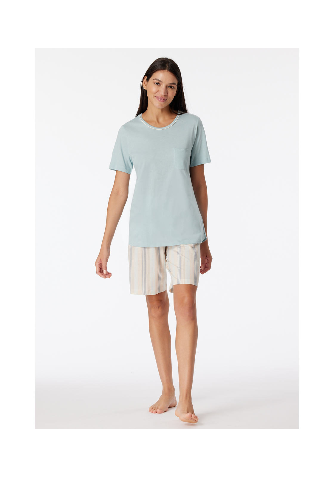 image_8_181235-420_6_1280x1280 SCHIESSER Comfort Nightwear shortamaset, dames shortama met bluebird