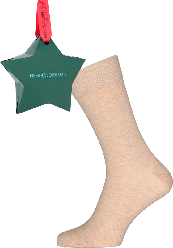Cadeau VENT herensokken katoen (2-pack), beige in cadeauverpakking Cadeau VENT herensokken katoen (2-pack), beige in cadeauverpakking