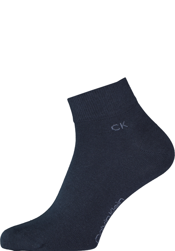 Calvin Klein herensokken Simon (2-pack), hoge enkelsokken, donkerblauw Calvin Klein herensokken Simon (2-pack), hoge enkelsokken, donkerblauw