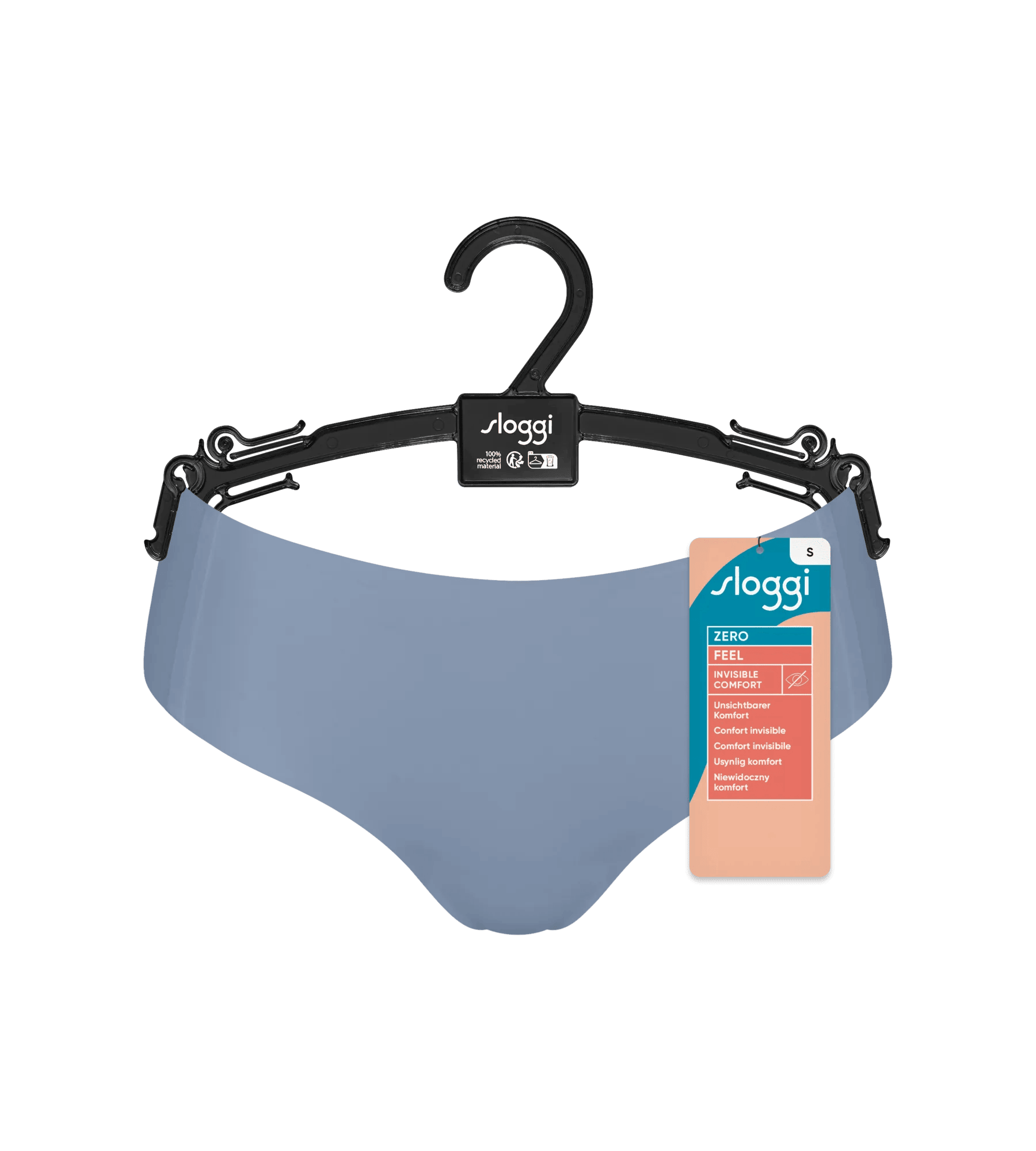 Sloggi Women ZERO Feel 2.0 Hipster (1-pack), dames slip, middenblauw