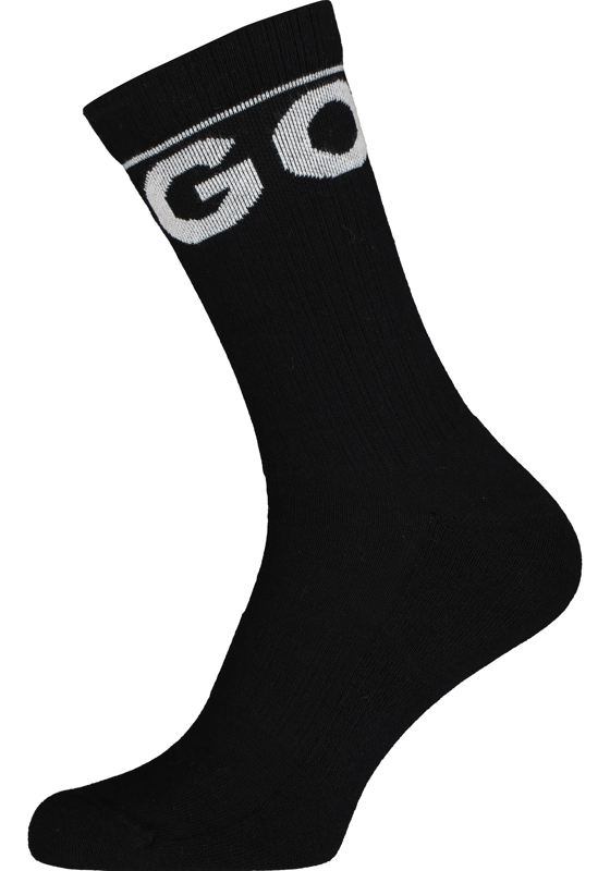 HUGO logo sokken sportief, hoge enkelsokken, zwart HUGO logo sokken sportief, hoge enkelsokken, zwart