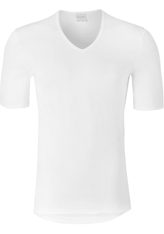 SCHIESSER Original Feinripp T-shirt (1-pack), V-hals, wit SCHIESSER Original Feinripp T-shirt (1-pack), V-hals, wit