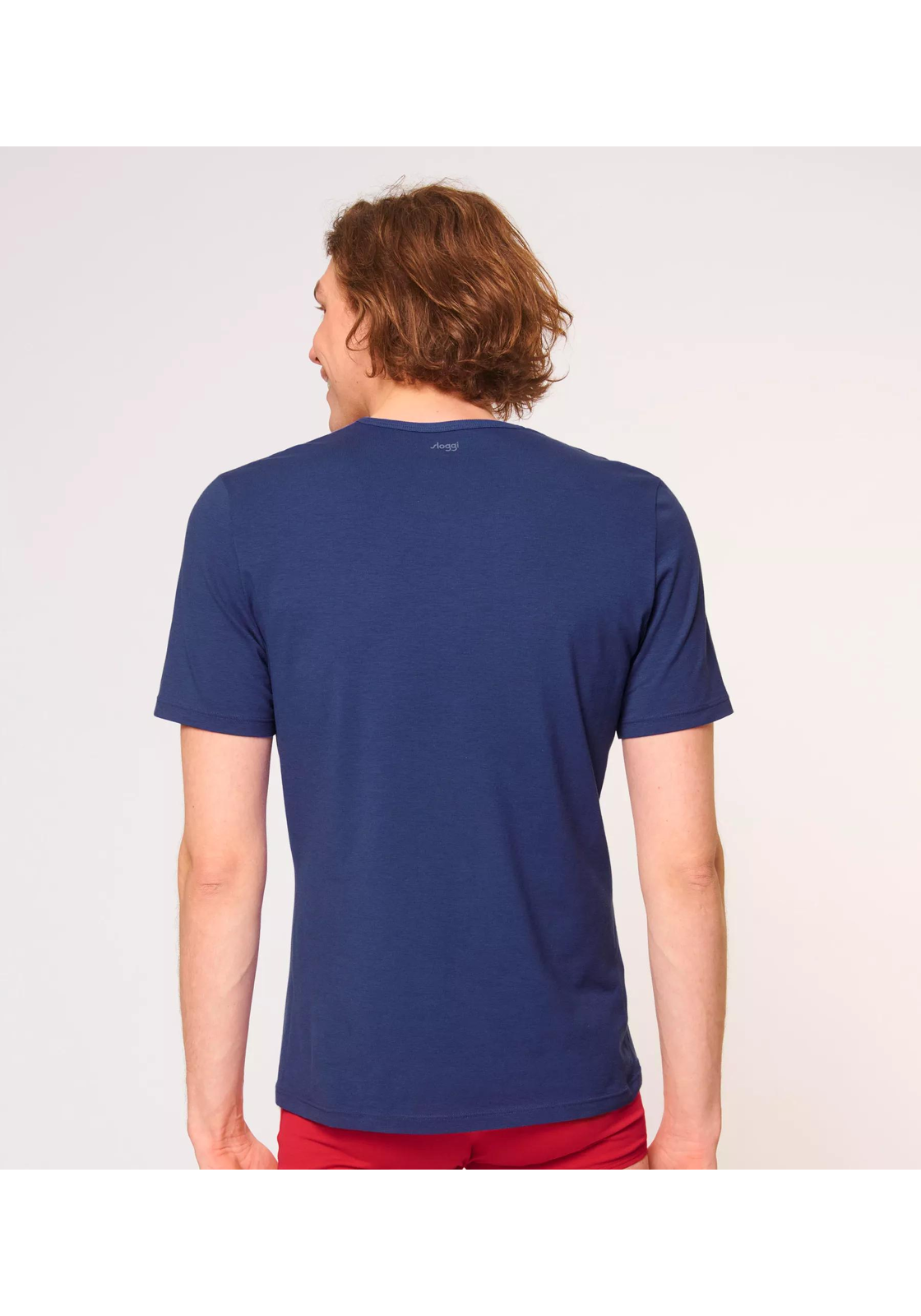 image_4_10205188_00QF_3jpgdate-modefied2022-03-23T094 Sloggi Men GO Shirt V-Neck Regular Fit, heren T-shirt met een V-hals (1-pack), blauw