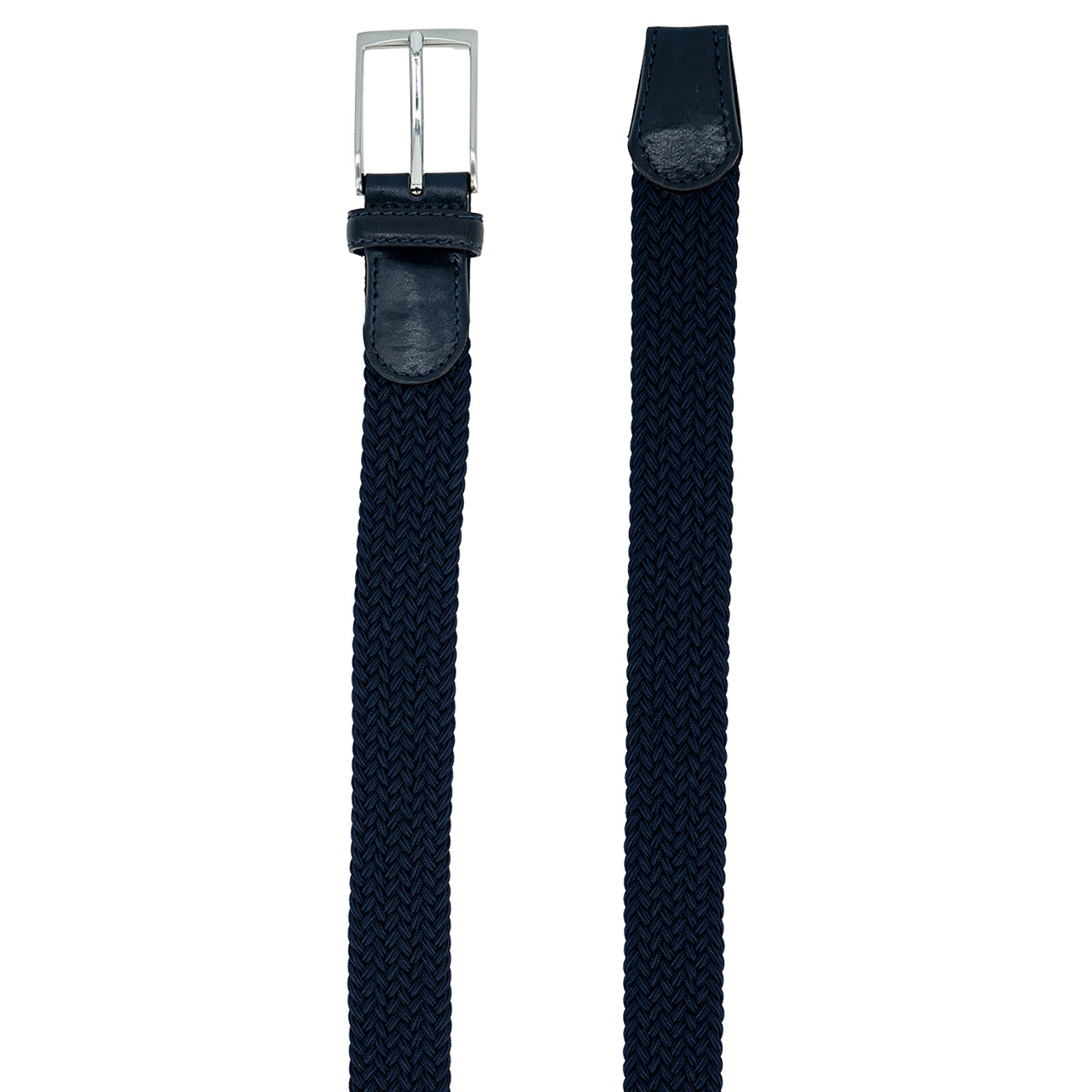 LINDENMANN elastische heren riem, marine