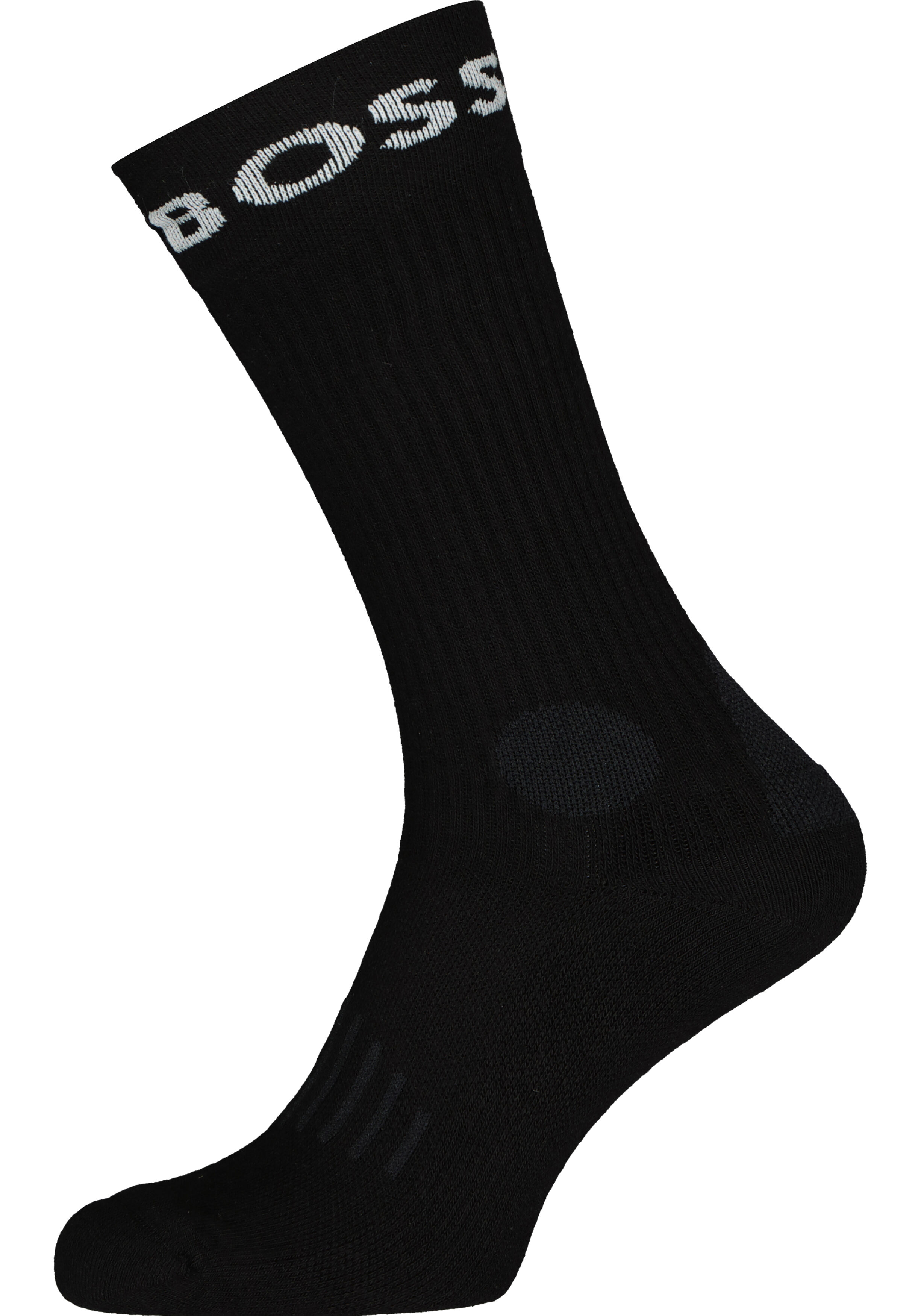 BOSS Sport Logo (2-pack), heren sportsokken katoen, zwart