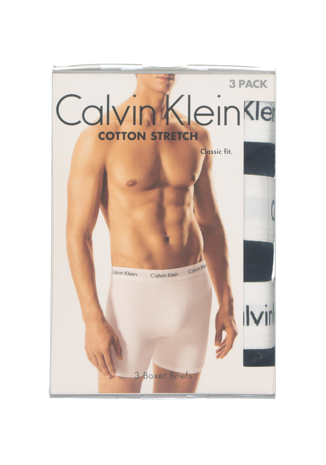 5-8719115052621_calvin-klein-boxer_HR Calvin Klein Cotton Stretch boxer brief (3-pack), heren boxers extra lang, zwart met witte tailleband