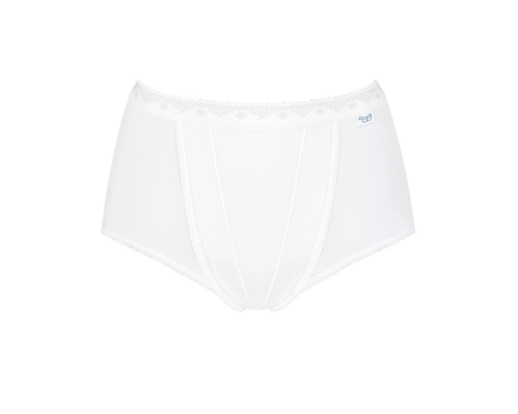 Sloggi Women Control Maxi (2-pack), dames slip, wit
