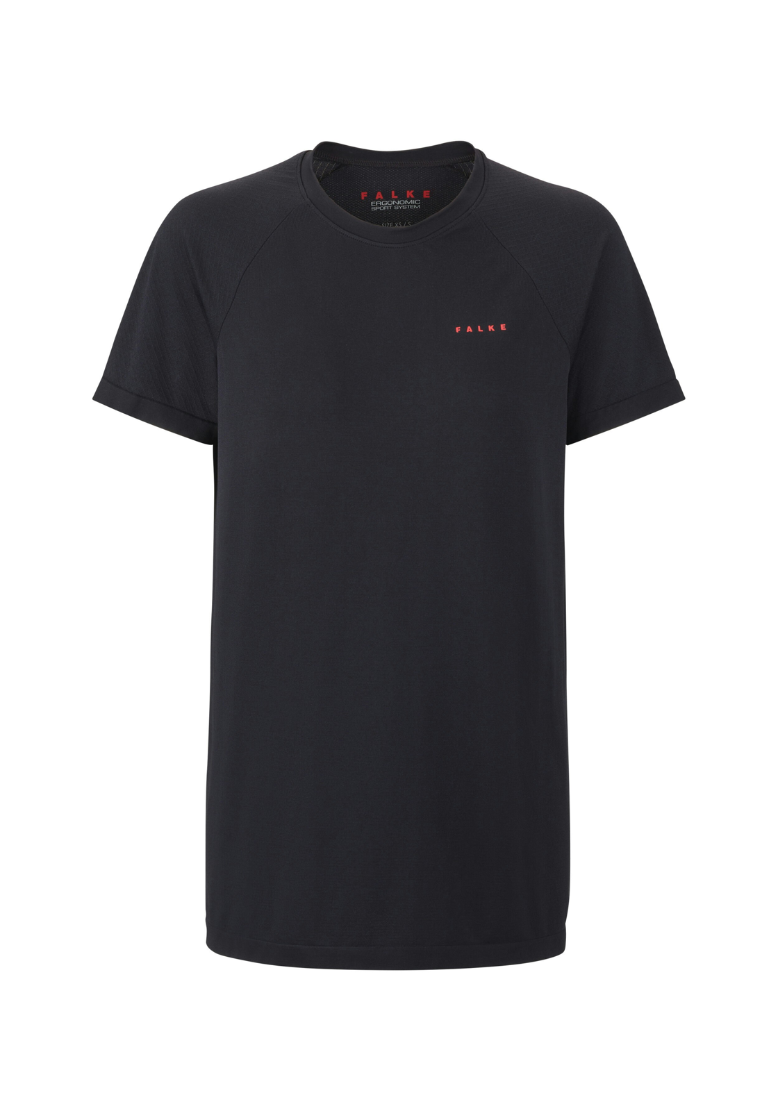 FALKE dames training T-shirt, zwart (black) FALKE dames training T-shirt, zwart (black)