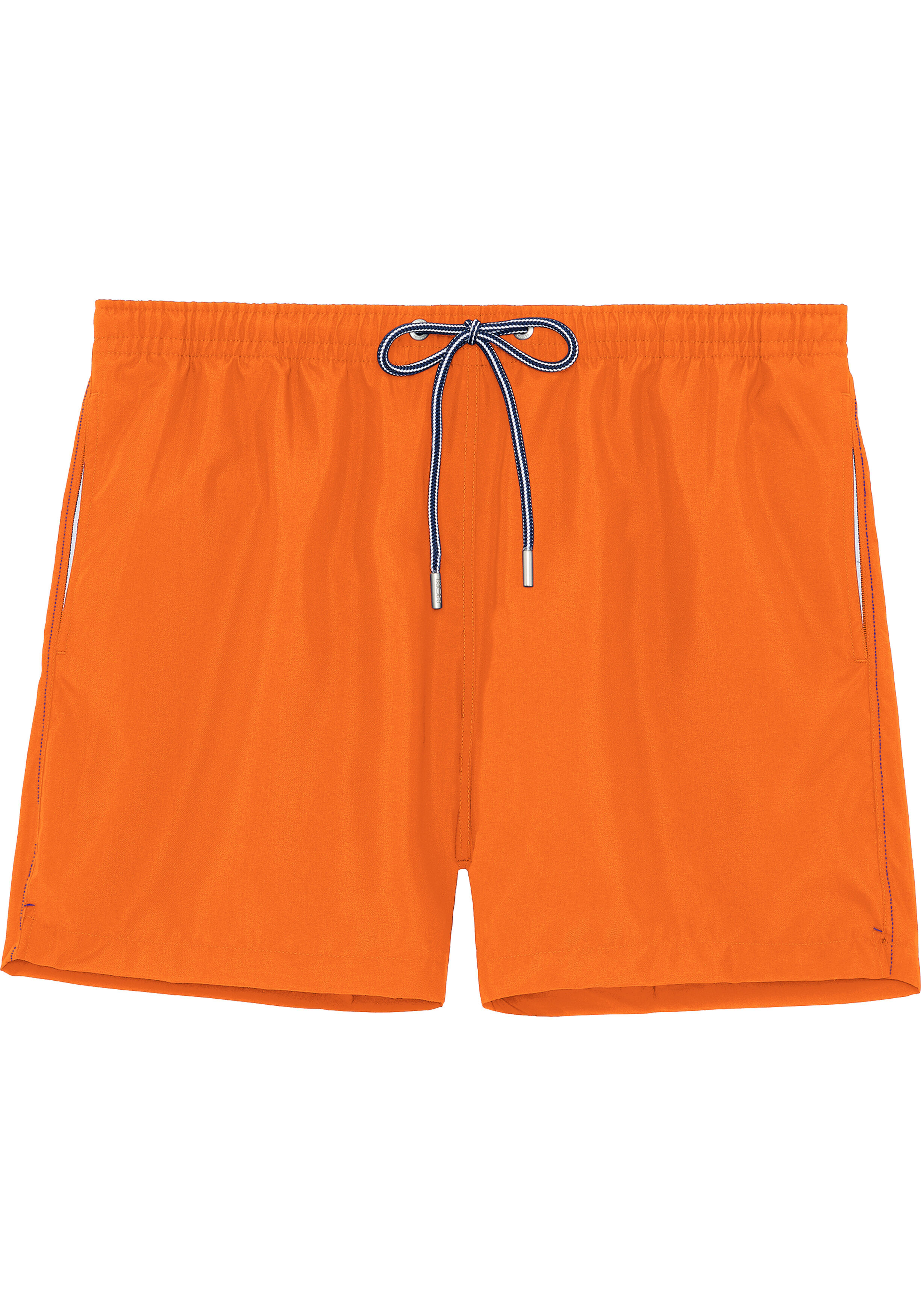 HOM Sea life beach boxer, heren zwemshort, oranje