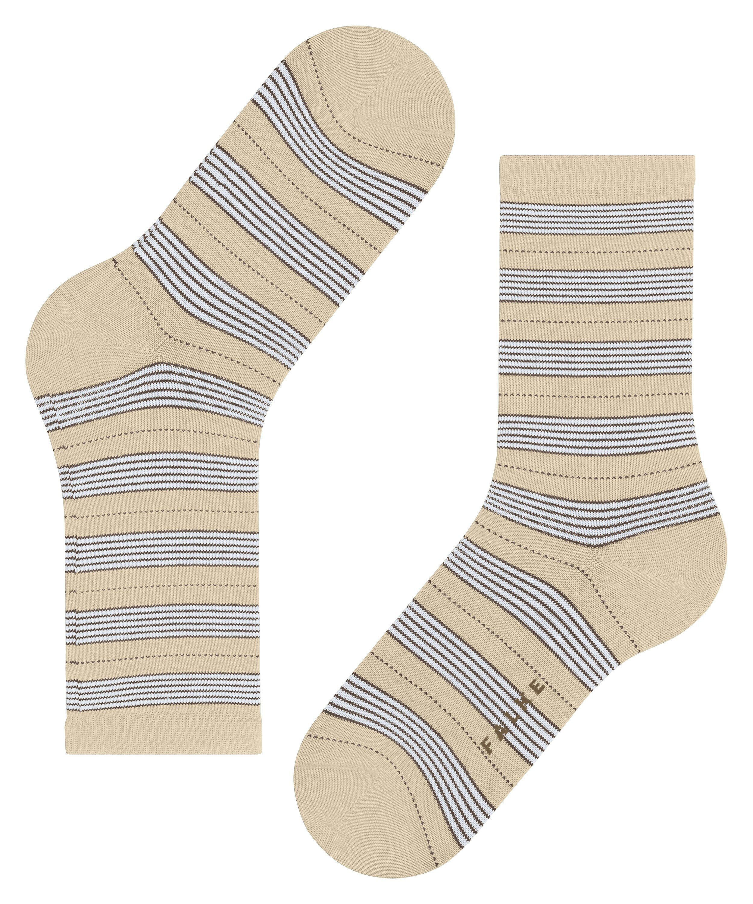 FALKE Stripe Uniform damessokken, creme (cream)