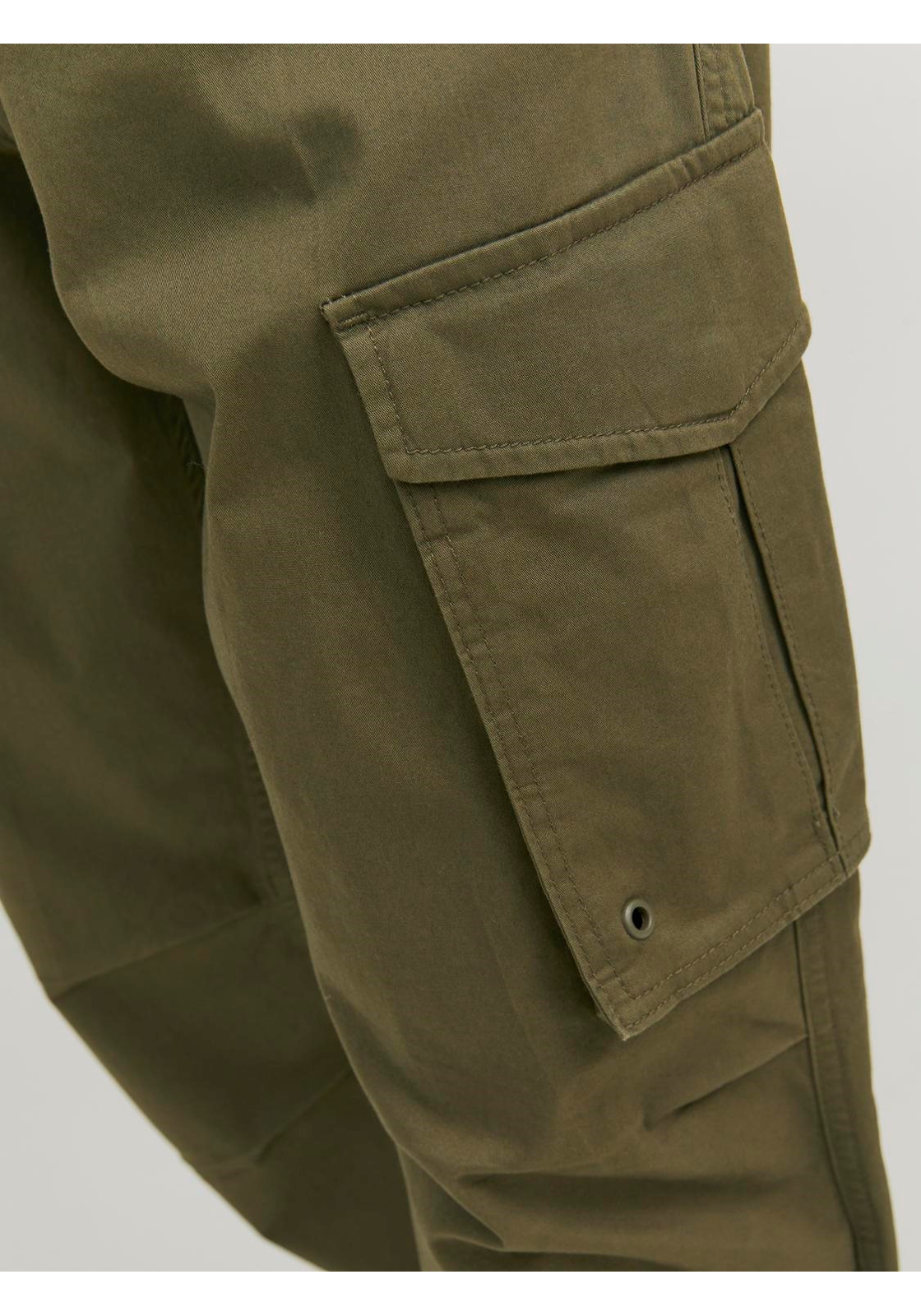 image_7_jj__4368143__detailjpgv3cfbe8ff61fd74be19857e77bf5333a2b50e JACK & JONES Kane Noah Cuffed Cargo loose fit, heren cargo broek, groen