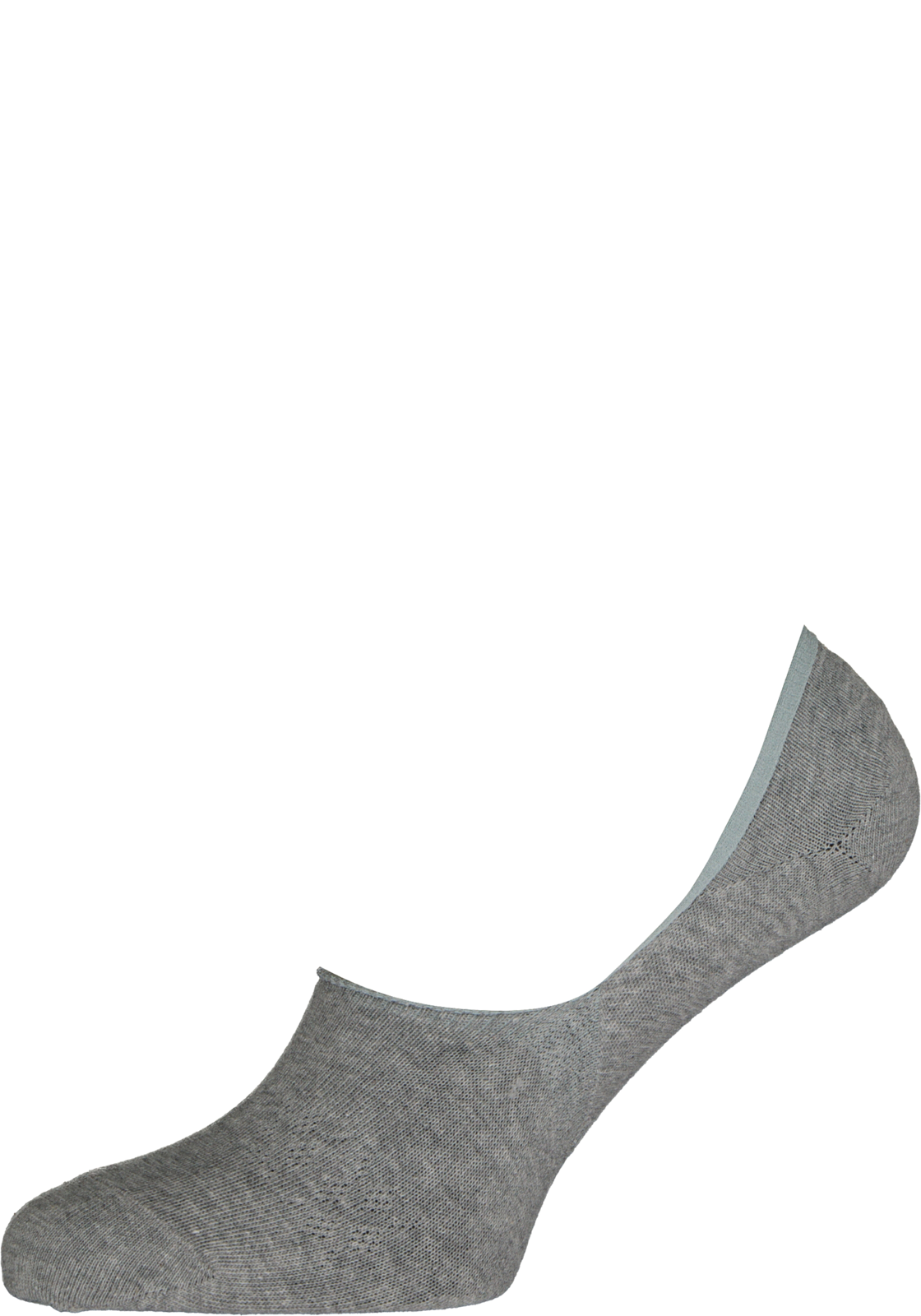 1-4049508313263_burlington_sok_2p_HR Burlington Everyday dames invisible sokken (2-pack), katoen, grijs (light grey)