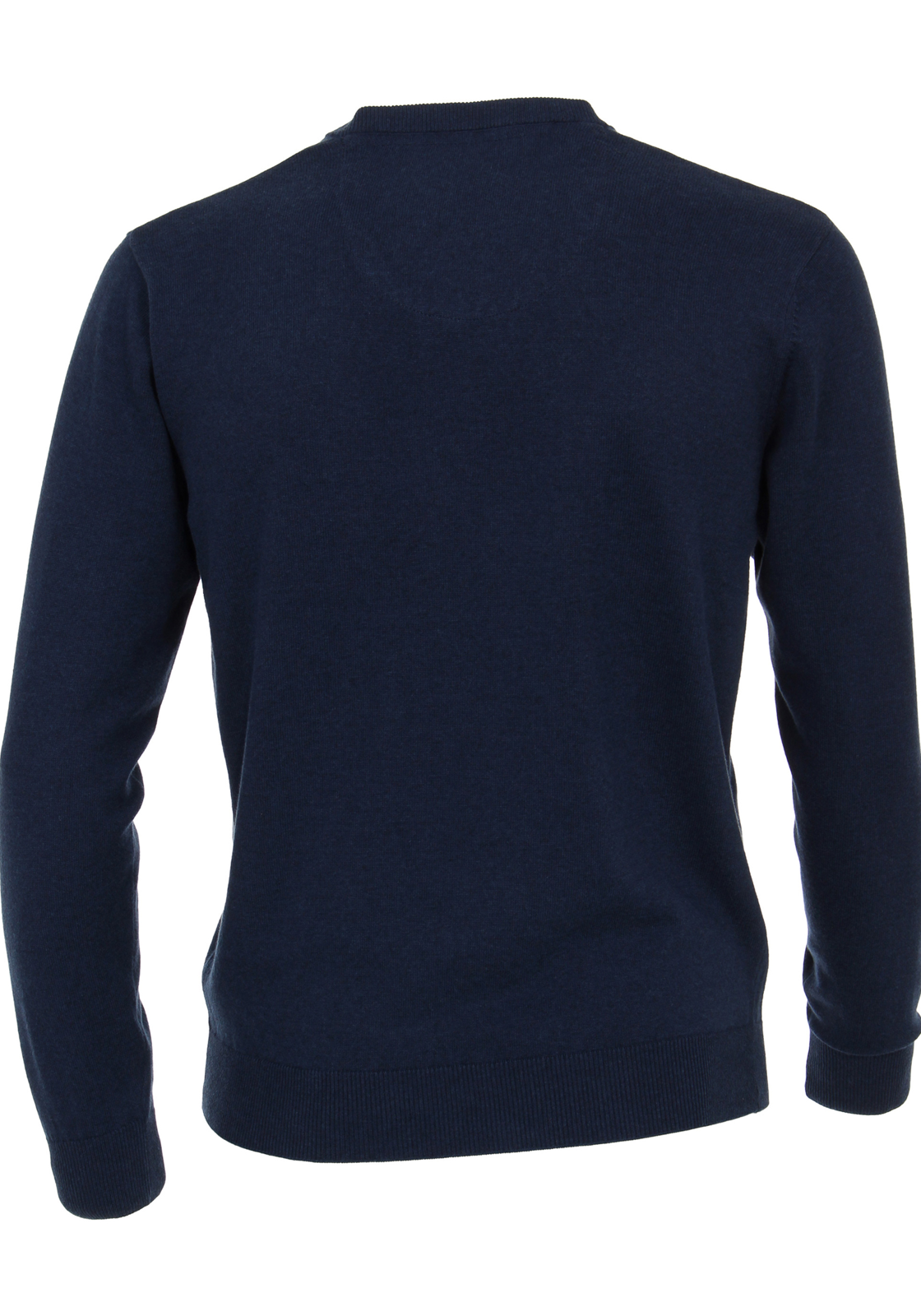 3-4049807960656-redmond-trui_HR Redmond heren trui katoen, V-hals, blauw