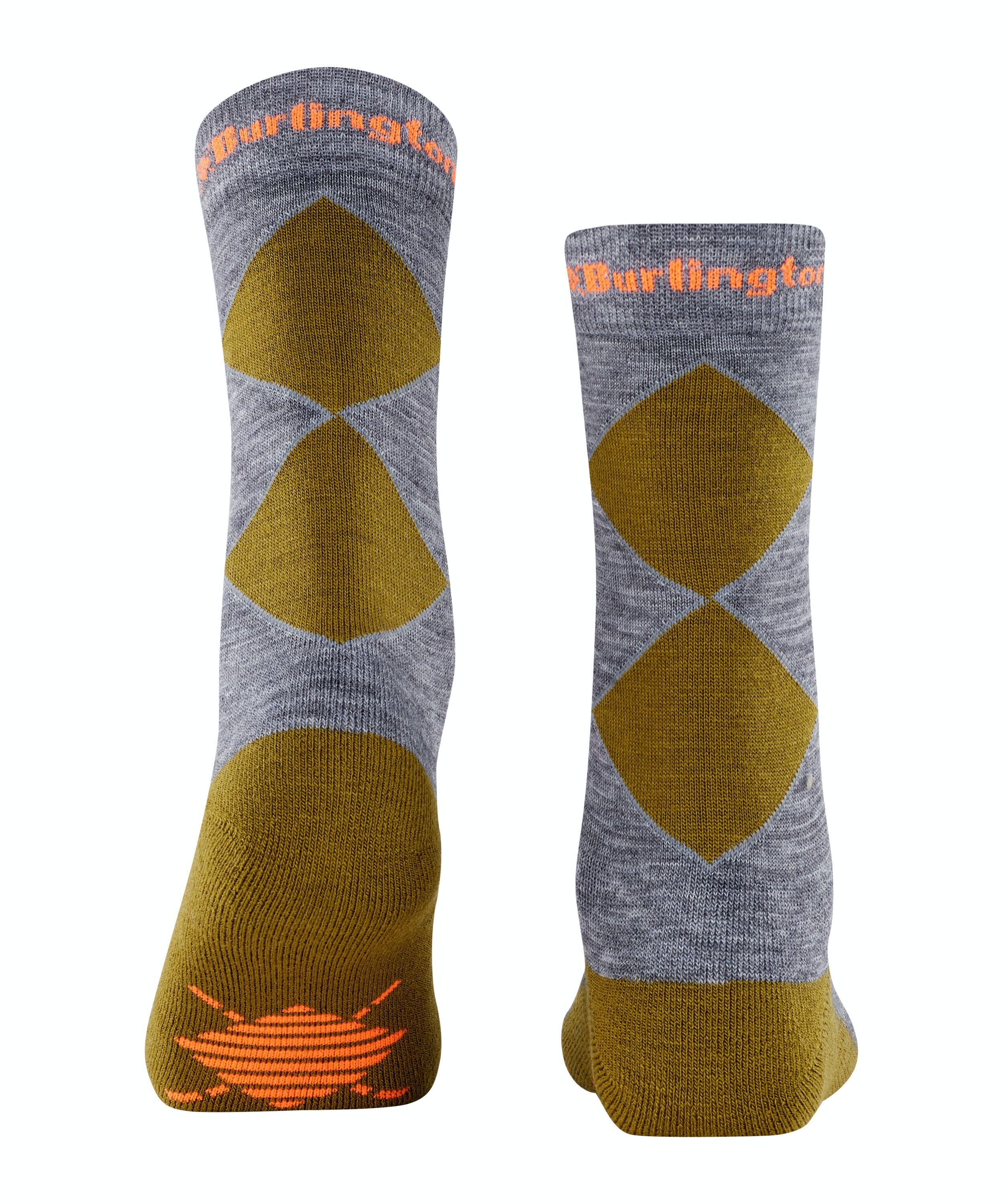 Burlington Trekking unisex sokken, groen (cactus)
