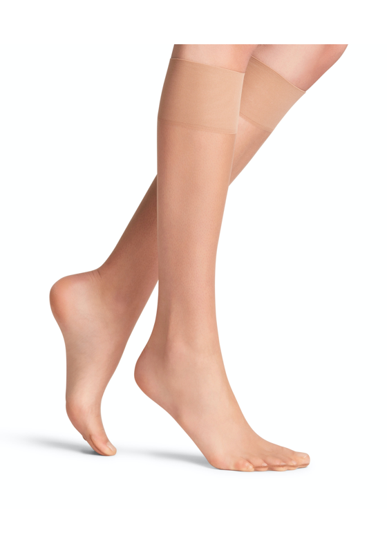 FALKE Shelina 12 DEN dames kniekousen, beige (sun) FALKE Shelina 12 DEN dames kniekousen, beige (sun)