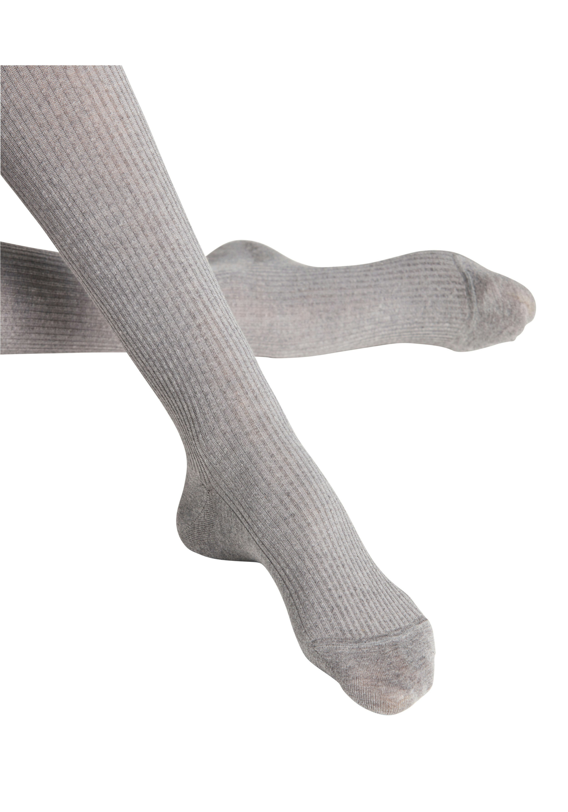 FALKE Family Rib TI dames panty, light greymelange FALKE Family Rib TI dames panty, light greymelange