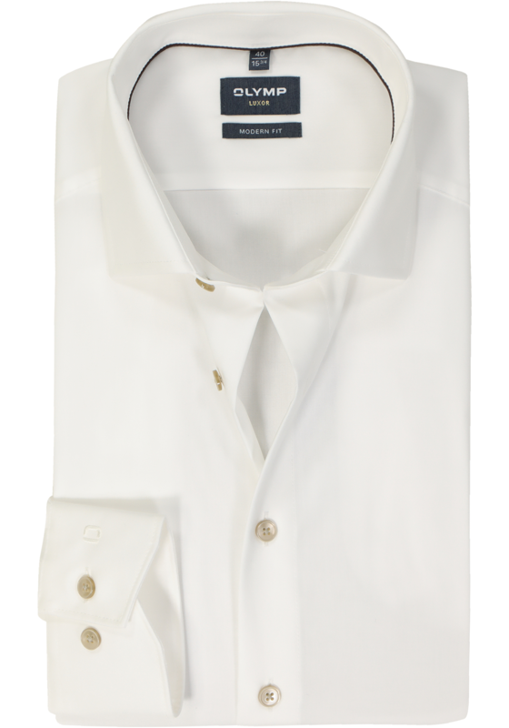 OLYMP modern fit overhemd, popeline, beige OLYMP modern fit overhemd, popeline, beige