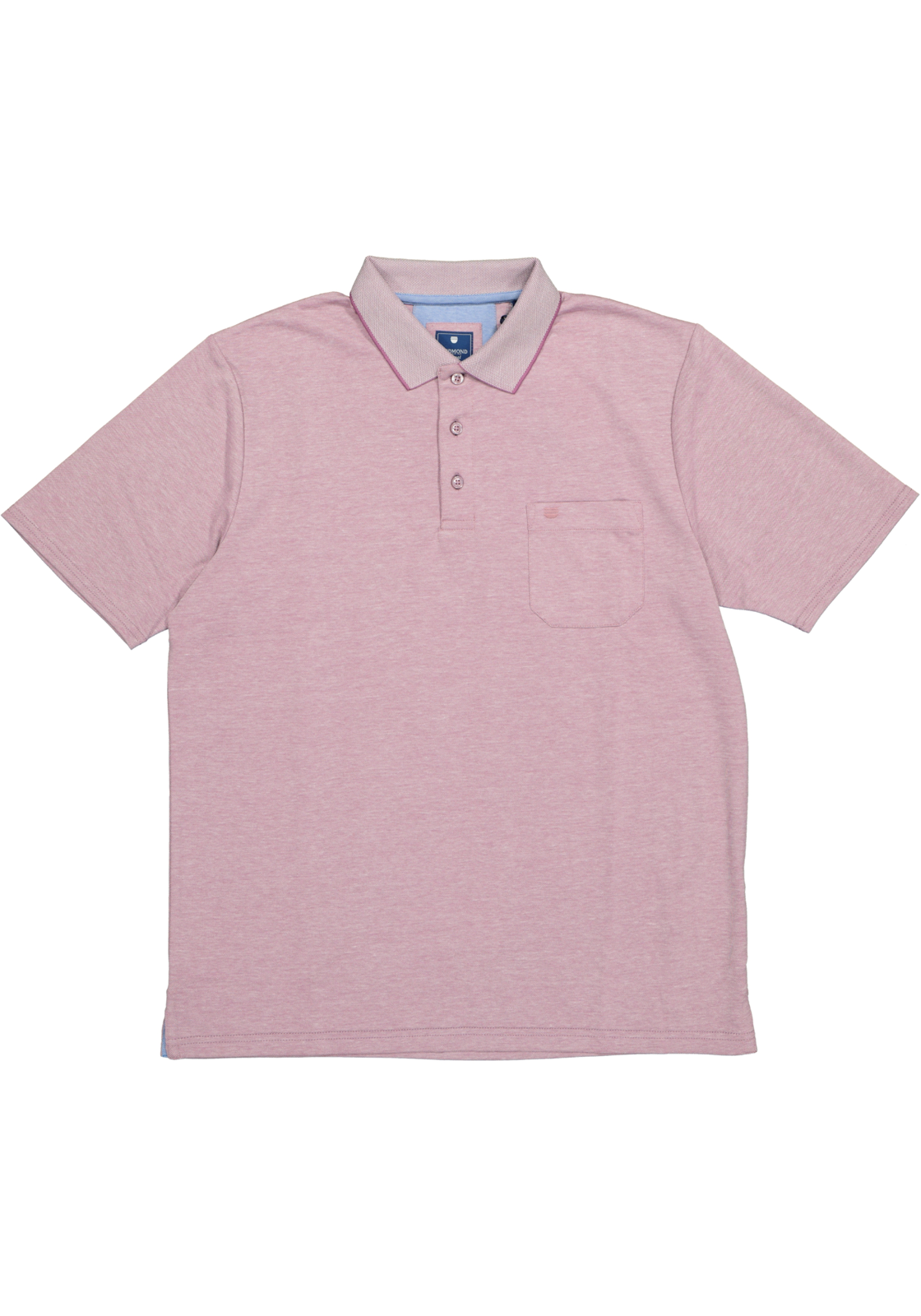 2-redmond-912-81_polo_HR Redmond regular fit poloshirt, paars melange