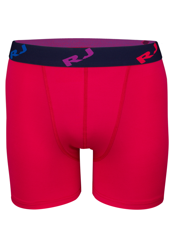 RJ Bodywear Pure Color boxershort (1-pack), heren boxer lang, microfiber, rood RJ Bodywear Pure Color boxershort (1-pack), heren boxer lang, microfiber, rood