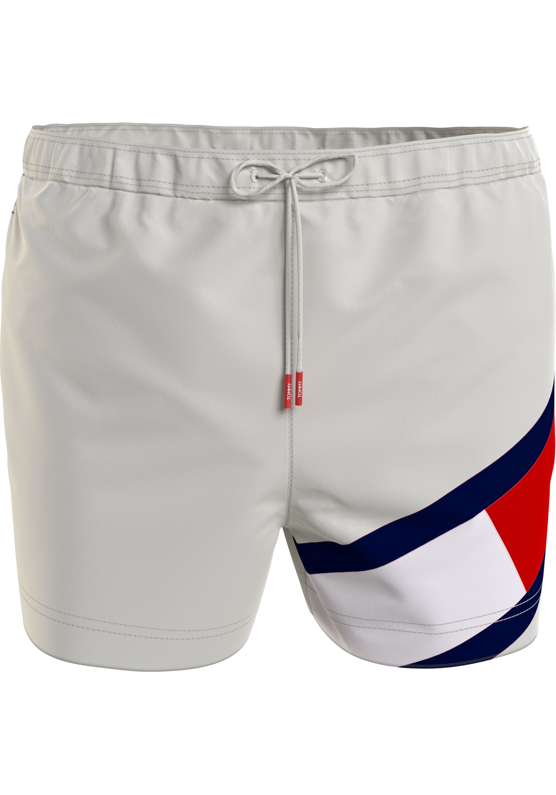 imagephp-53 Tommy Hilfiger Medium Drawstring swimshort, heren zwembroek, wit